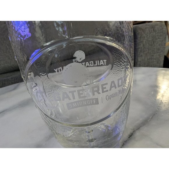 Tailgate Ready Football Glass - Picture 4 of 5